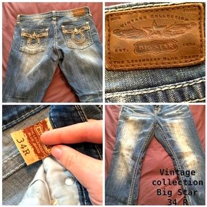 Big Star Jean's, medium wash